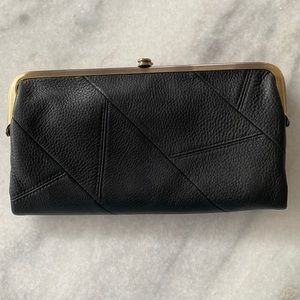 HOBO Black Leather Wallet